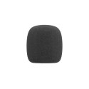 Mikrofon studyjny przewodowy do podcastów USB XLR - czarny