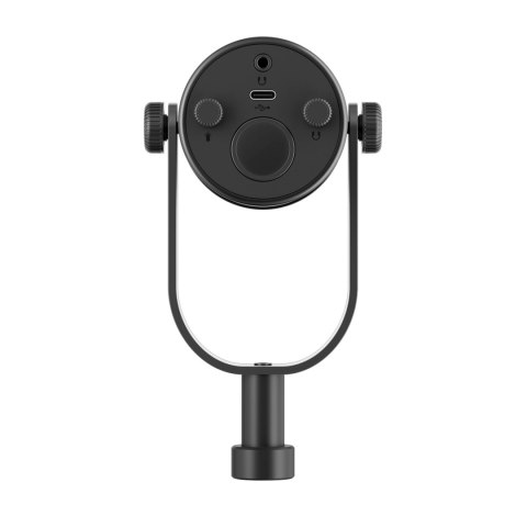 Mikrofon studyjny stojący przewodowy USB XLR - czarny