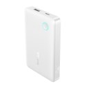 Powerbank 10000mAh 15W EnerFill FP11 z kablem USB-C 30cm - biały