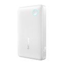 Powerbank 10000mAh 15W EnerFill FP11 z kablem USB-C 30cm - biały