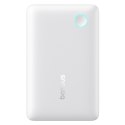 Powerbank 10000mAh 15W EnerFill FP11 z kablem USB-C 30cm - biały