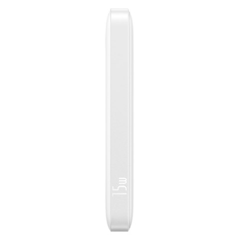 Powerbank 10000mAh 15W EnerFill FP11 z kablem USB-C 30cm - biały