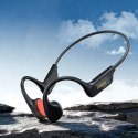 Słuchawki bezprzewodowe z pałąkiem przewodnictwo kostne U22 Bluetooth - czarne
