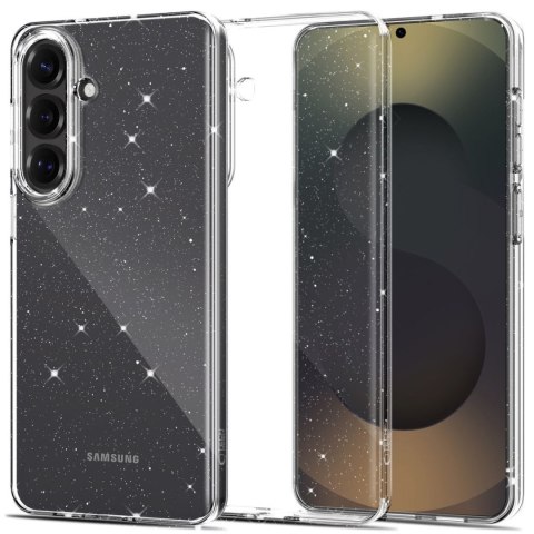 Etui pokrowiec na Samsung Galaxy S26 FlexAir - przezroczysto brokatowy
