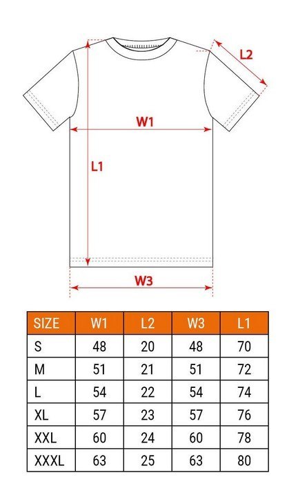 T-SHIRT Z NADRUKIEM WARSZTAT ROZMIAR L