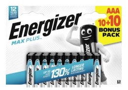 BATERIA ENERGIZER MAX PLUS AAA LR03 10+10 SZT.