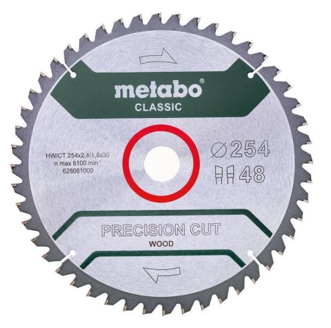 PIŁA TARCZOWA PRECISION CUT CLASSIC 254*30MM 48WZ