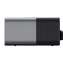 Stacja ładująca 5w1 z wyświetlaczem cyfrowym USB-A USB-C 300W - srebrna
