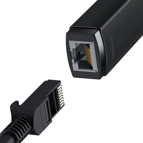 Zewnętrzna karta sieciowa USB-C RJ-45 1Gbps 1000Mbps czarny
