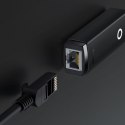 Zewnętrzna karta sieciowa USB-C RJ-45 1Gbps 1000Mbps czarny