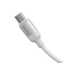 Kabel przewód USB-A - USB-C Lively Series 3A 1.2 m - biały