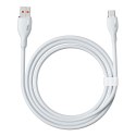 Kabel przewód USB-A - USB-C Pudding 100W 1.2m - biały
