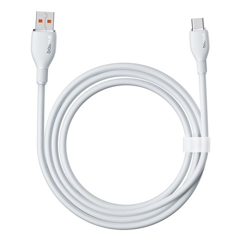 Kabel przewód USB-A - USB-C Pudding 100W 1.2m - biały