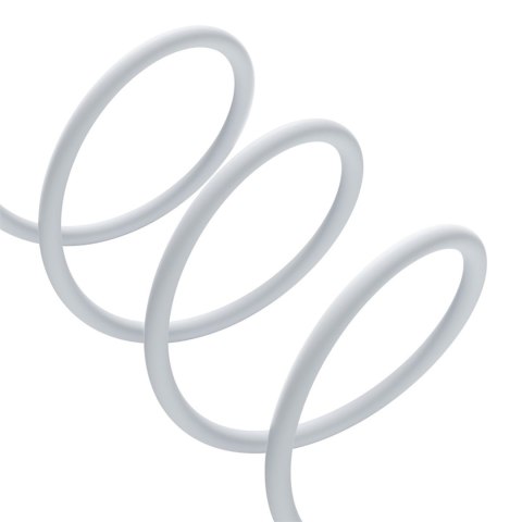 Kabel przewód USB-A - USB-C Pudding 100W 1.2m - biały