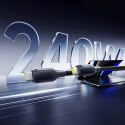 Kabel przewód USB-C 240W 2m - czarny