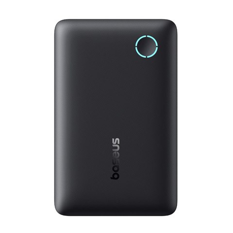 Powerbank 10000mAh 15W EnerFill FP11 z kablem USB-C 20V 3A 30cm - czarny
