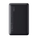 Powerbank 10000mAh 15W EnerFill FP11 z kablem USB-C 20V 3A 30cm - czarny