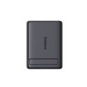 Powerbank magnetyczny 5000mAh 20W PicoGo AM31 Qi2 z podstawką i kablem USB-C MagSafe - czarny