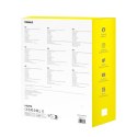 Stacja dokująca USB-C - HDMI DP USB-A USB-C RJ45 PD PC SD TF 3.5mm minijack - szara