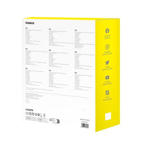 Stacja dokująca USB-C - HDMI DP USB-A USB-C RJ45 PD PC SD TF 3.5mm minijack - szara