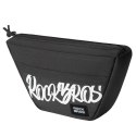 Torba rowerowa na kierownicę trapezoidalna 0.7 l - czarna