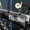 Torba rowerowa na ramę trójkątna XL 1.9 l - czarno czerwona