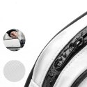 Torba rowerowa na ramę wodoodporna 0.7 l - biała