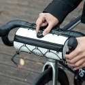 Torba rowerowa wałek na kierownicę wodoodporna 1.5 l - biała