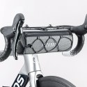 Torba rowerowa wałek na kierownicę wodoodporna 1.5 l - szara