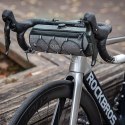 Torba rowerowa wałek na kierownicę wodoodporna 1.5 l - szara