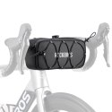 Torba sakwa rowerowa na kierownicę wodoodporna 1.9 l - czarna