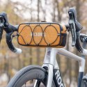 Torba sakwa rowerowa na kierownicę wodoodporna 1.9 l - pomarańczowa