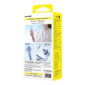 Wentylator wiatrak przenośny ręczny 1200 mAh - niebieski