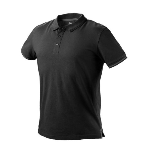 KOSZULKA POLO DENIM CZARNA ROZMIAR M