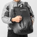 Plecak na kask z uchwytem 14.5 l - czarny