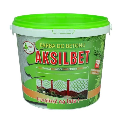 AKSILBET FARBA DO BETONU POPIELATY RAL 7035 5.0L