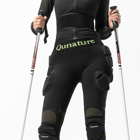 Ochraniacze bioder spodenki na narty snowboard łyżwy Advanced rozmiar L - czarne