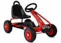 Gokart na Pedały G201 Czerwony