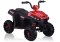 Quad na Akumulator S601 Pojazd Terenowy Koła EVA Światła LED Czerwony