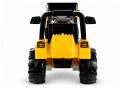 Traktor Koparka Na Akumulator ZP1005 Dla Dzieci Z Ruchomą Łyżką Żółta