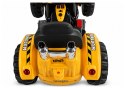 Traktor na akumulator z Łyżką Koparka Pomarańczowy