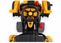 Traktor na akumulator z Łyżką Koparka Pomarańczowy