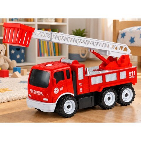 Wóz Strażacki z Drabiną Do Rozkręcania Skręcania Narzędzia DIY
