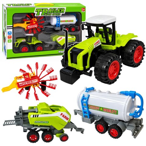 Zestaw Autek Farmerskich Zgrabiarka Prasa