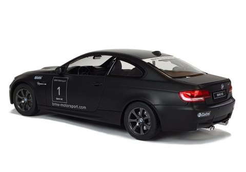 Auto BMW M3 Samochód Sportowy Zdalnie Sterowany RC Rastar Czarny 1:14
