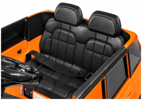 Auto Na Akumulator HL1638 Dla Dzieci Pilot MP3 Światło LED Pomarańczowy