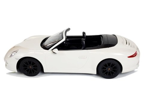 Auto Porsche 911 Carrera S Samochód Zdalnie Sterowane RC Rastar Białe 1:12