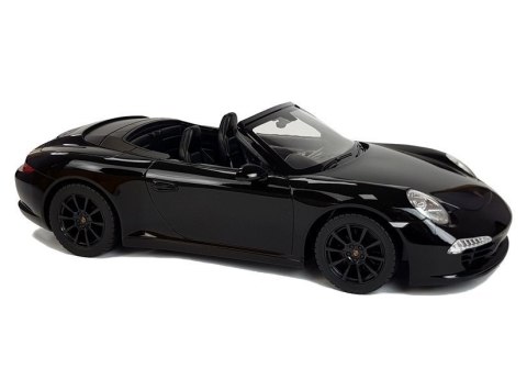 Auto Porsche 911 Carrera S Samochód Zdalnie Sterowane RC Rastar Czarny 1:12