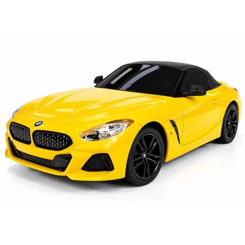 Auto Zdalnie Sterowane R/C BMW Z4 Roadster Rastar 1:18 Żółte