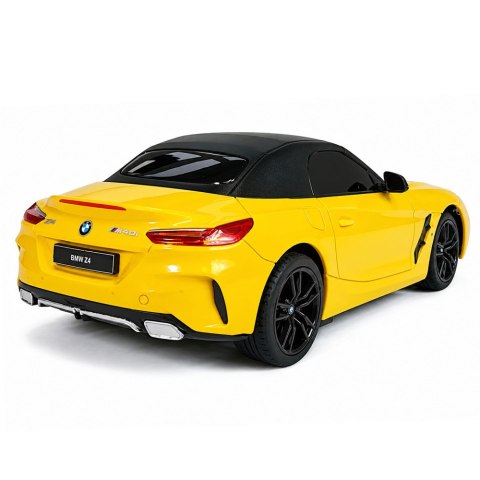 Auto Zdalnie Sterowane R/C BMW Z4 Roadster Rastar 1:18 Żółte